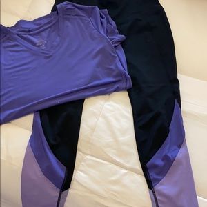 Athletic Leggings & matching shirt